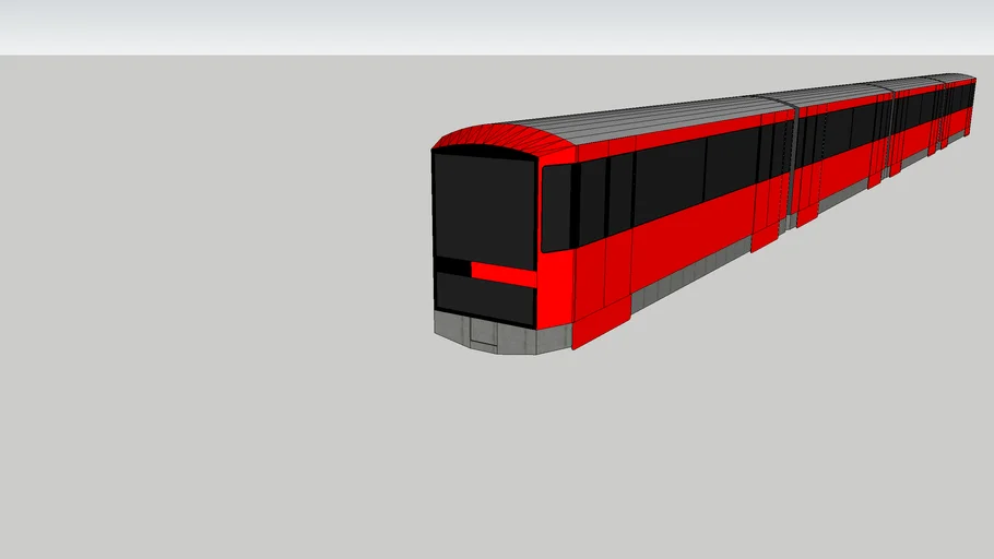 Metro Train | 3D Warehouse