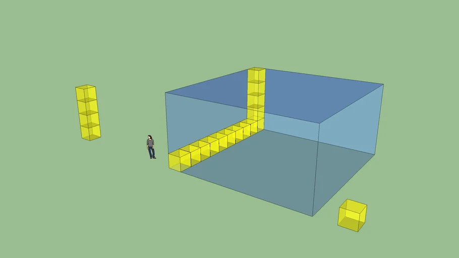 Volume of a room problem 3D Warehouse