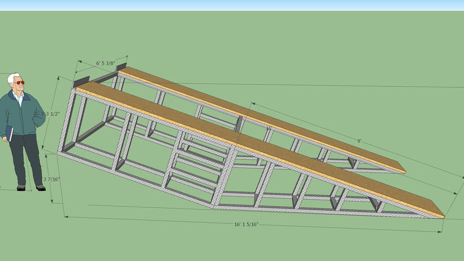 Teeter Totter Car Lift 3D Warehouse