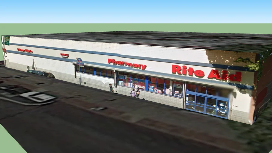 Rite Aid Pharmacy 3D Warehouse