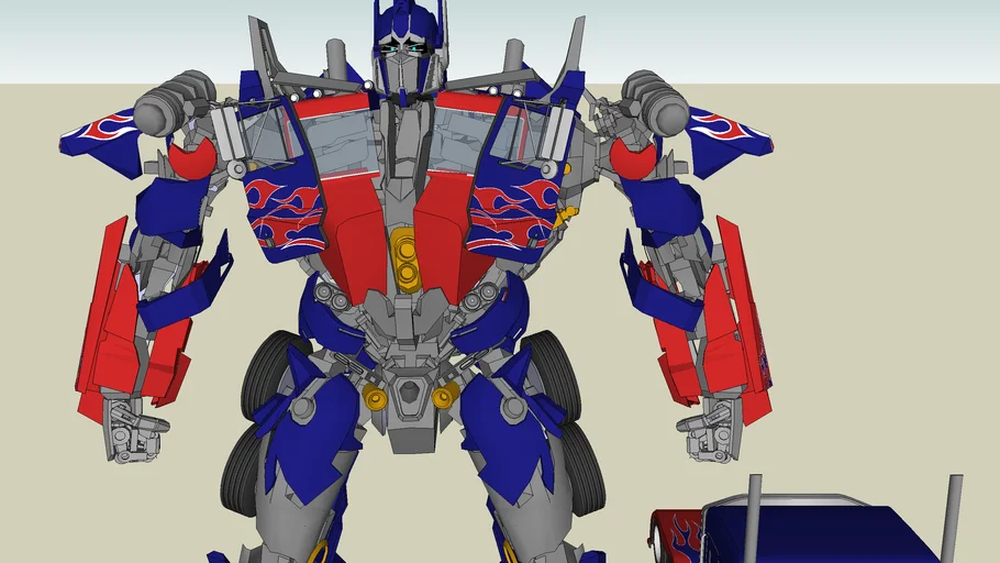 movie-accurate-optimus-prime-3d-warehouse