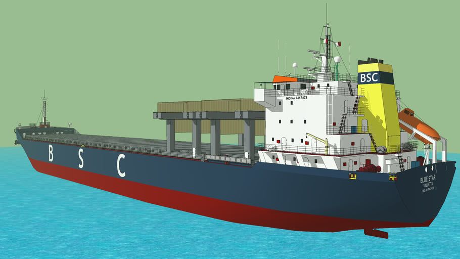 Open Hatch Bulk Carrier 3D Warehouse