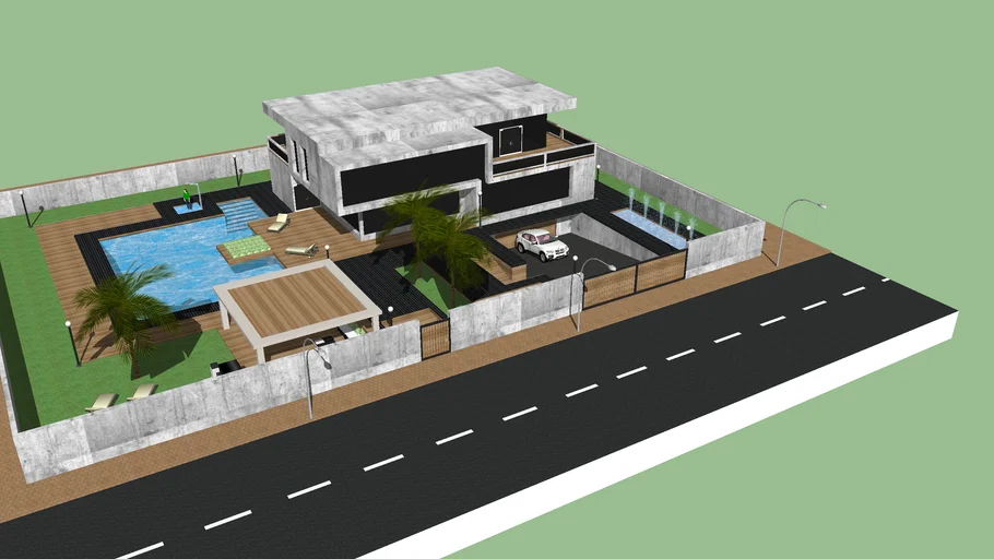 Casa Moderna Cubica | 3D Warehouse