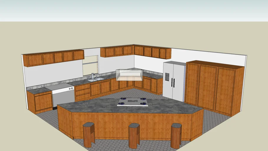 Kitchen Design | 3D Warehouse