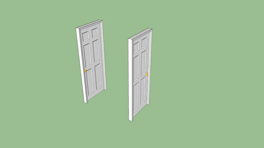 Standard 3' Door | 3D Warehouse