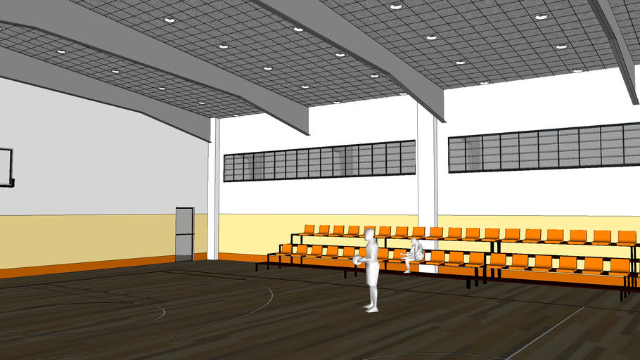 INDOOR BASKETBALL COURT 3D Warehouse