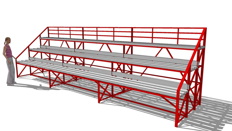 Bleachers Seats 3D Warehouse