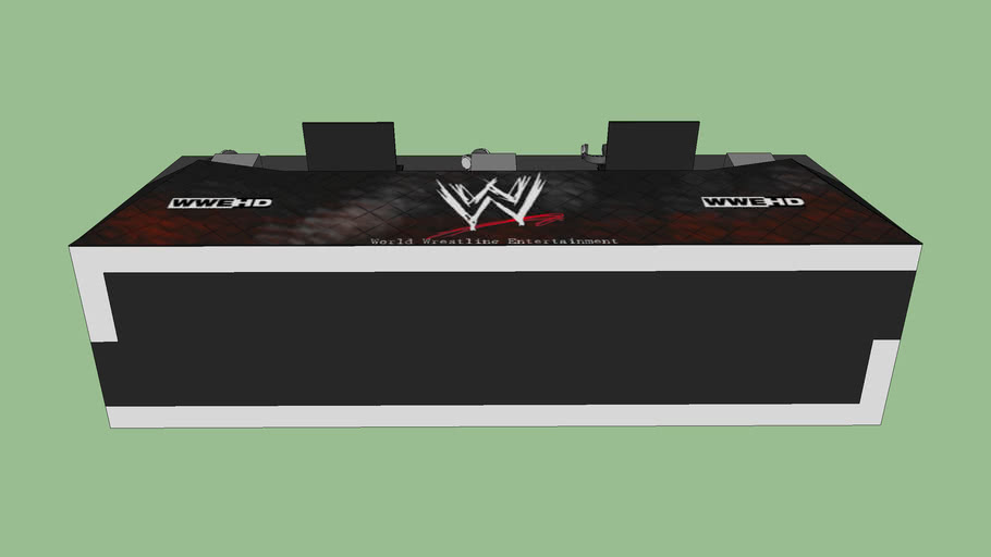 WWE PPV Announced Table | 3D Warehouse