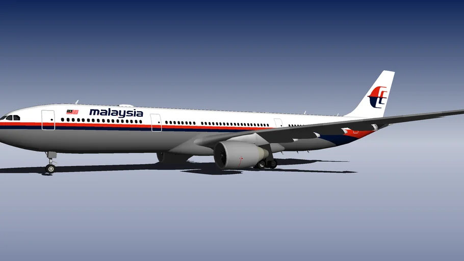 Malaysia Airlines A330-300 1 | 3D Warehouse