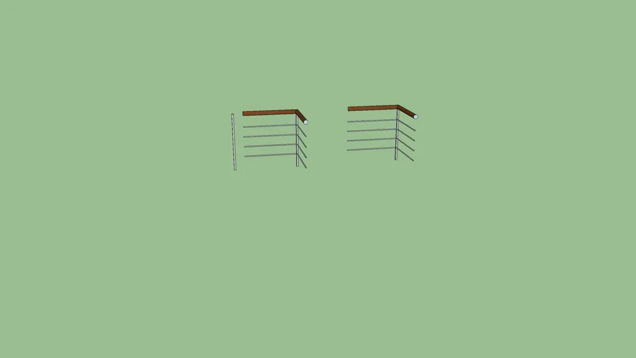 railing template 3D Warehouse