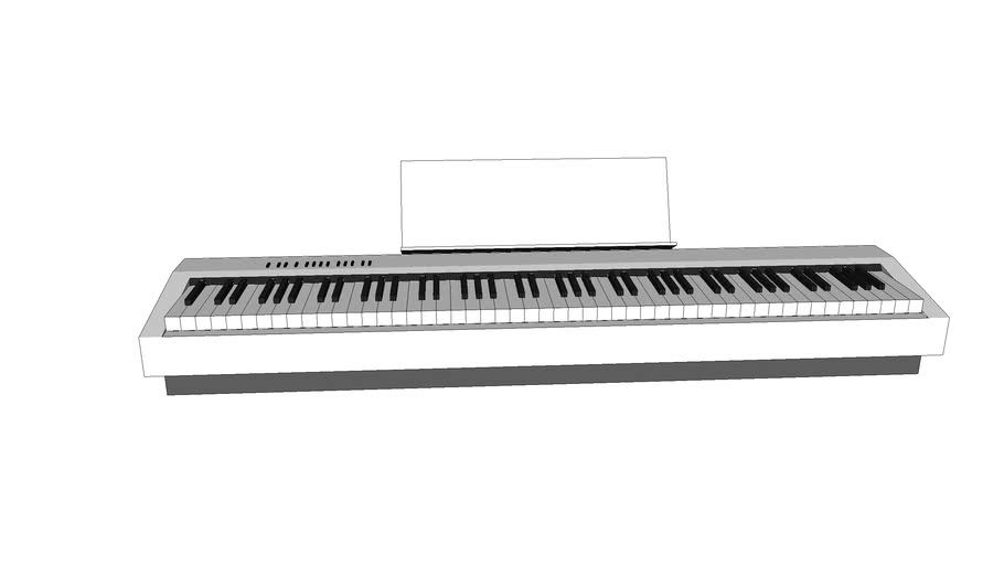 Piano Electric keyboard 3D Warehouse