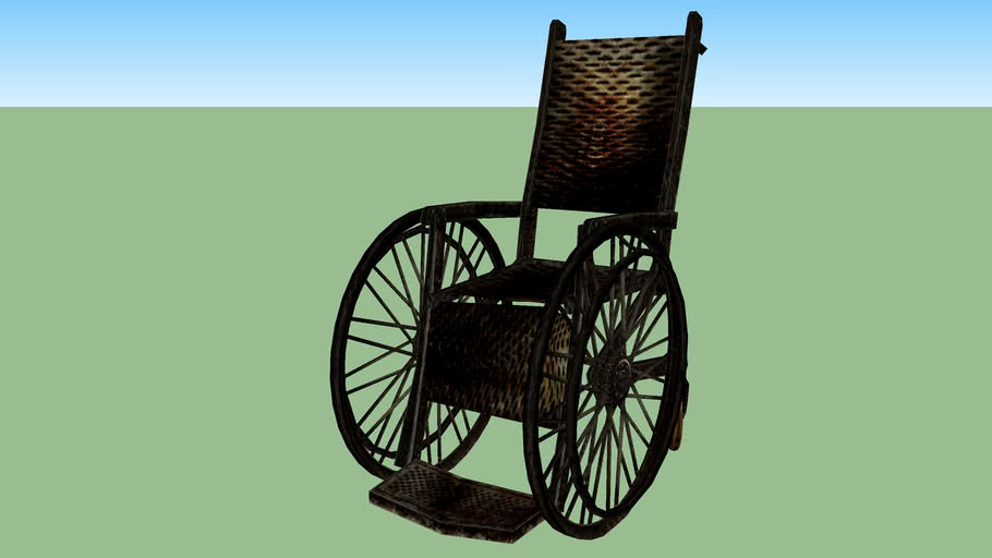 silent hill 3 wheelchair 3D Warehouse