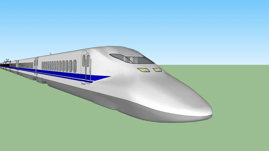 Shinkansen 700 Series | 3D Warehouse