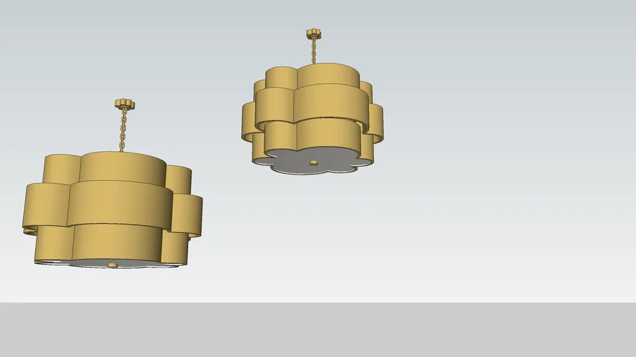 Arabelle Hanging Shade by Circa Lighting 3D Warehouse