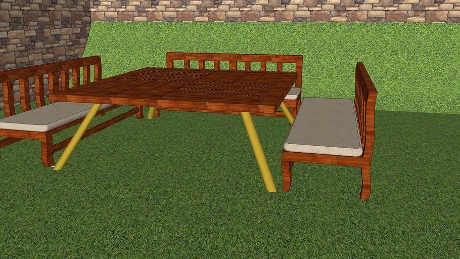 garden furniture 3D Warehouse