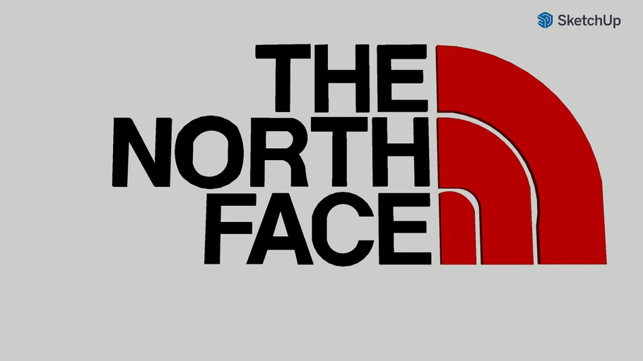 Logo The North Face | 3D Warehouse