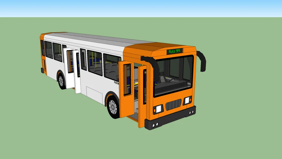 Autobus Urbano 1 | 3D Warehouse