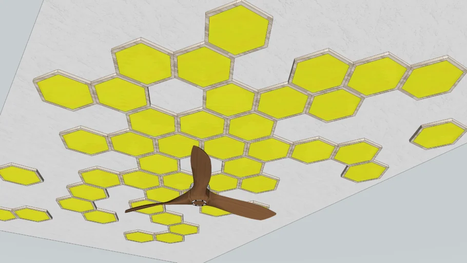 Honeycomb Ceiling Design | 3D Warehouse