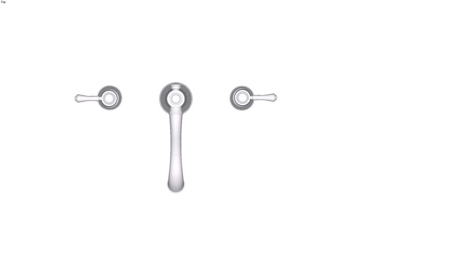 Delta Cassidy Widespread Faucet 3D Warehouse