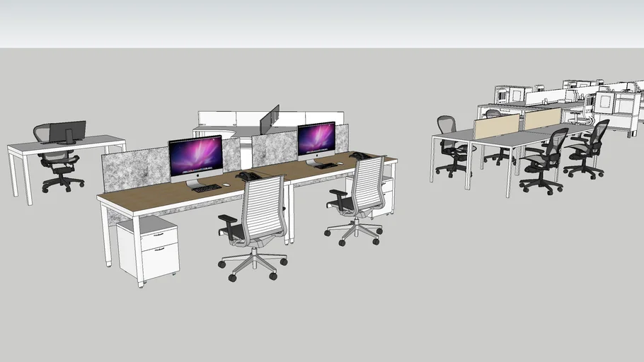 Bench workstation 3D Warehouse