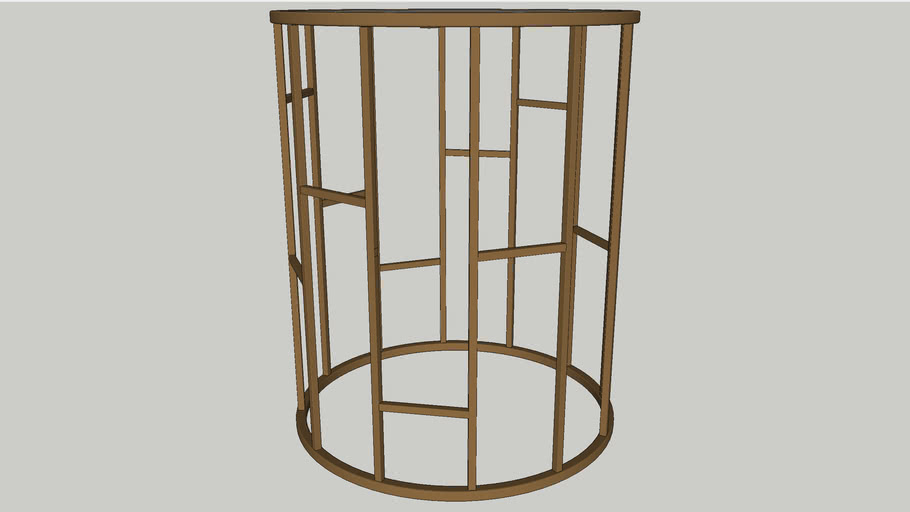 Round side table ViConcept | 3D Warehouse