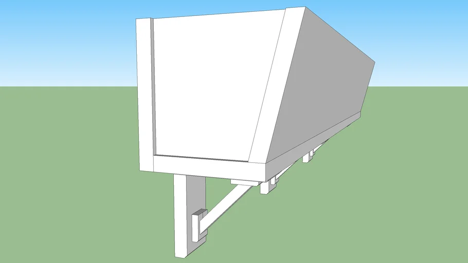 white pvc windowbox | 3D Warehouse