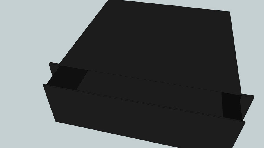 3U Rack Drawer | 3D Warehouse