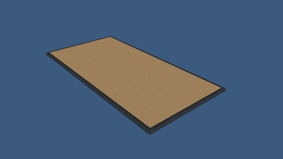 Tatami Mat Full Size 3D Warehouse