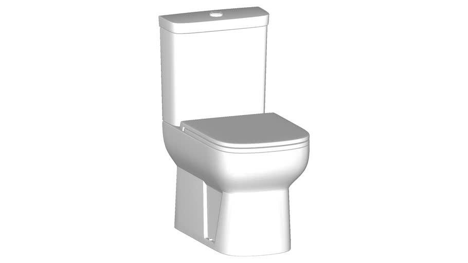 Toilet Bowl Vitra S20 3D Warehouse