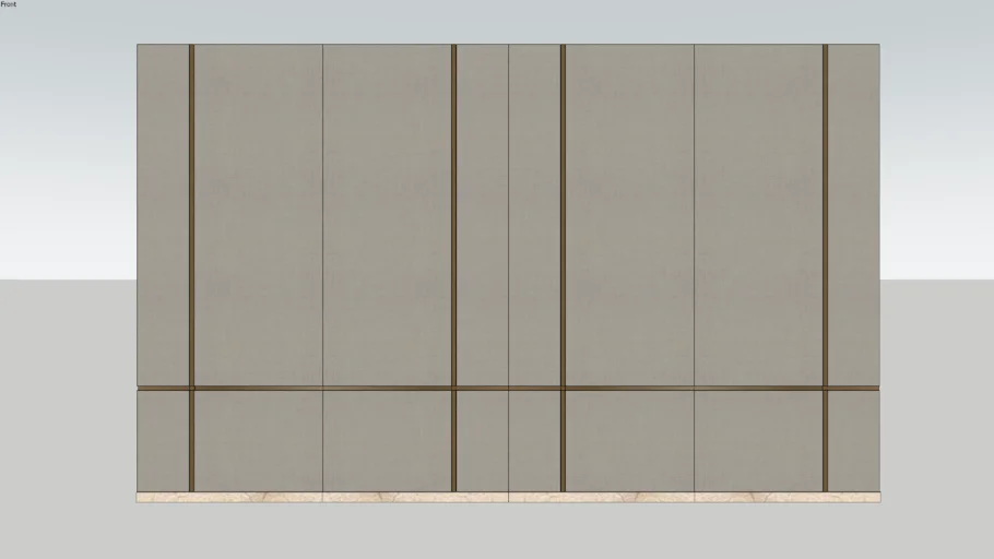 Wall decorative panel - Padded wall