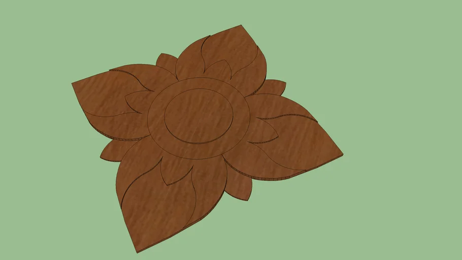 Khmer Lotus Flower 3D Warehouse