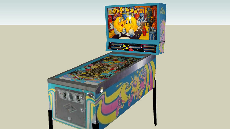 Details about   Bally Mr & Mrs Pac-Man Pinball Machine USED Plastic 