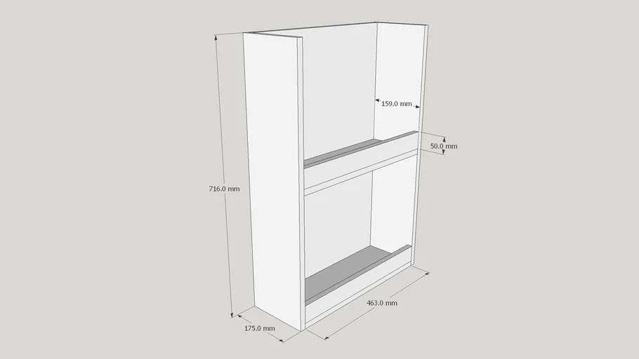 Mueble botellero Dim