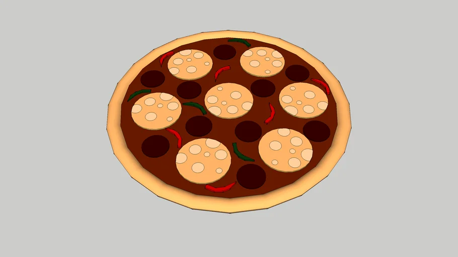 Pizza | 3D Warehouse