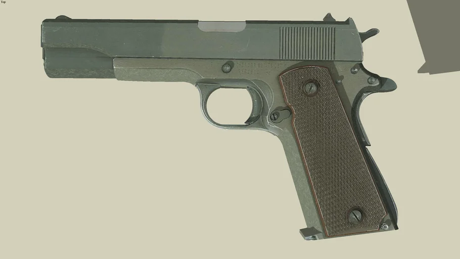 Colt M1911 3d Warehouse 4123