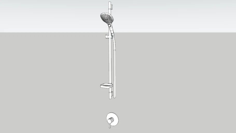 hansgrohe Raindance S 100 SHOWER 3D Warehouse