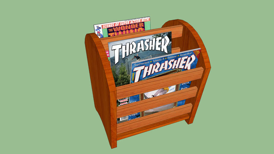 Magazine Rack | 3D Warehouse