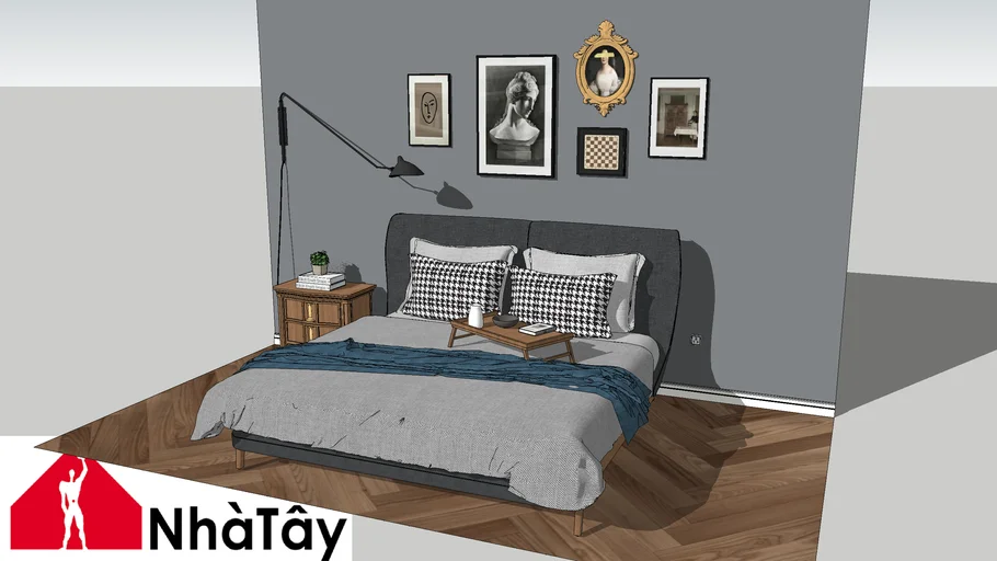 bed set | 3D Warehouse