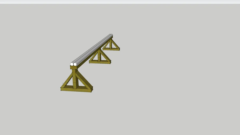 Snowboard Rail 3D Warehouse