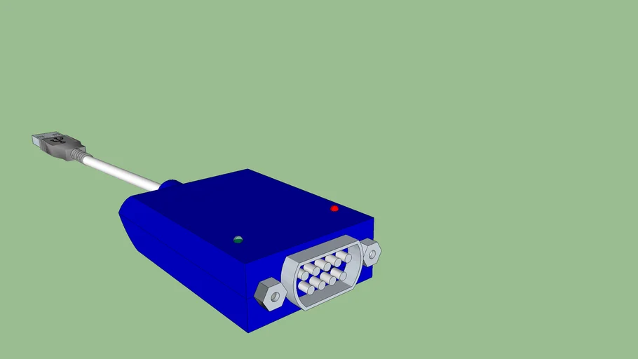 RS485 Cable a USB | 3D Warehouse