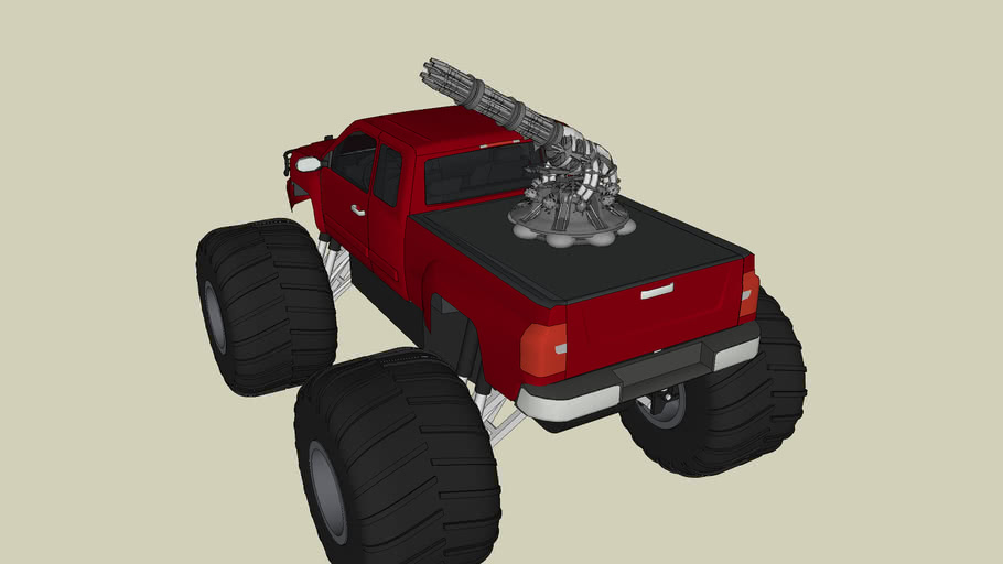 monster gun 3D Warehouse