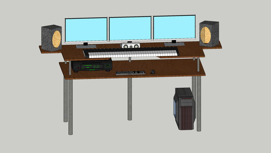 Computer Desk | 3D Warehouse