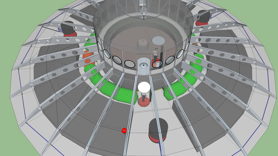 haunebu der original plasma-antrieb | 3D Warehouse