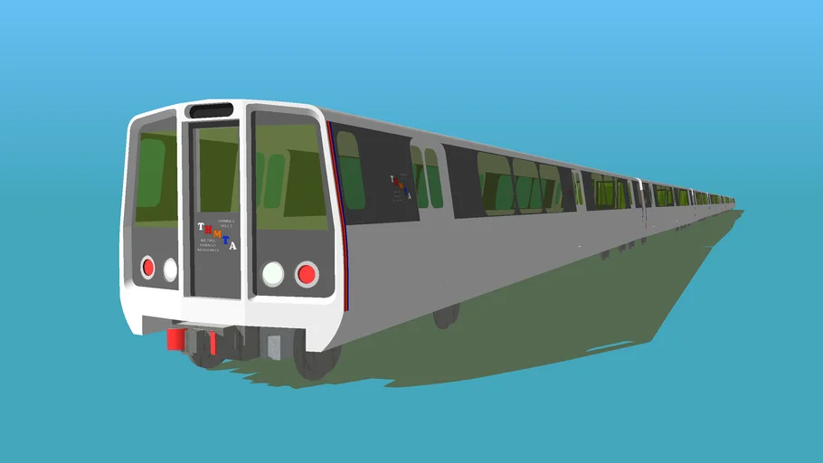 Trimble Hills MTA Subway Train 3D Warehouse