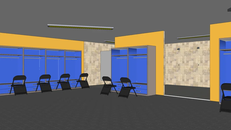 locker-room-3d-warehouse