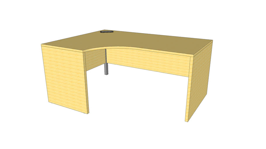 Office Corner Desk | 3D Warehouse