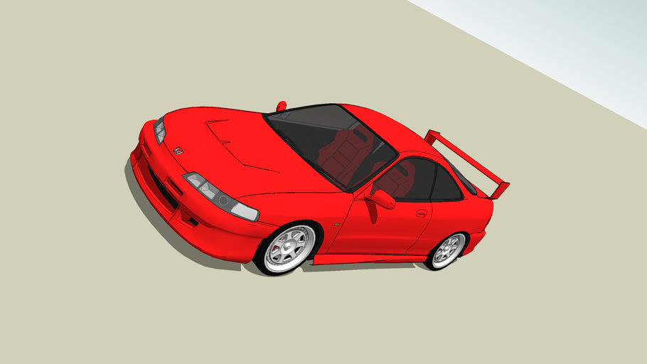 Honda Integra Type R Mugen | 3D Warehouse