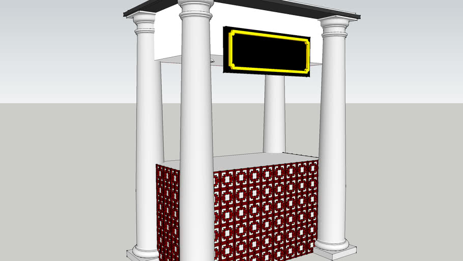 Food Booth | 3D Warehouse