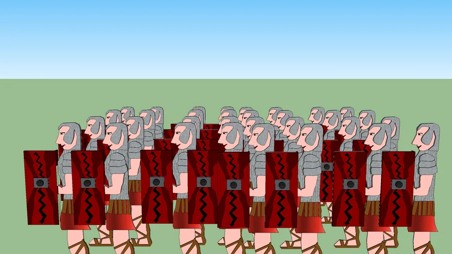 Roman Legionaries | 3D Warehouse