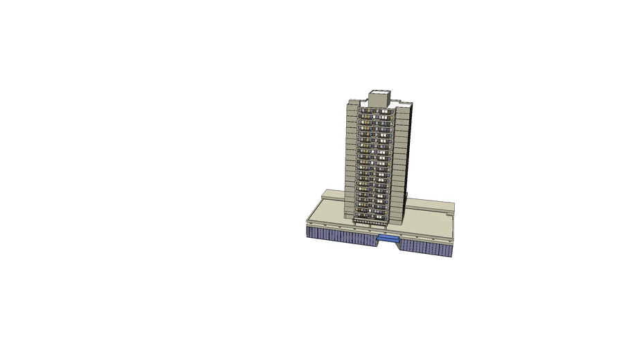Residential Building 01 | 3D Warehouse